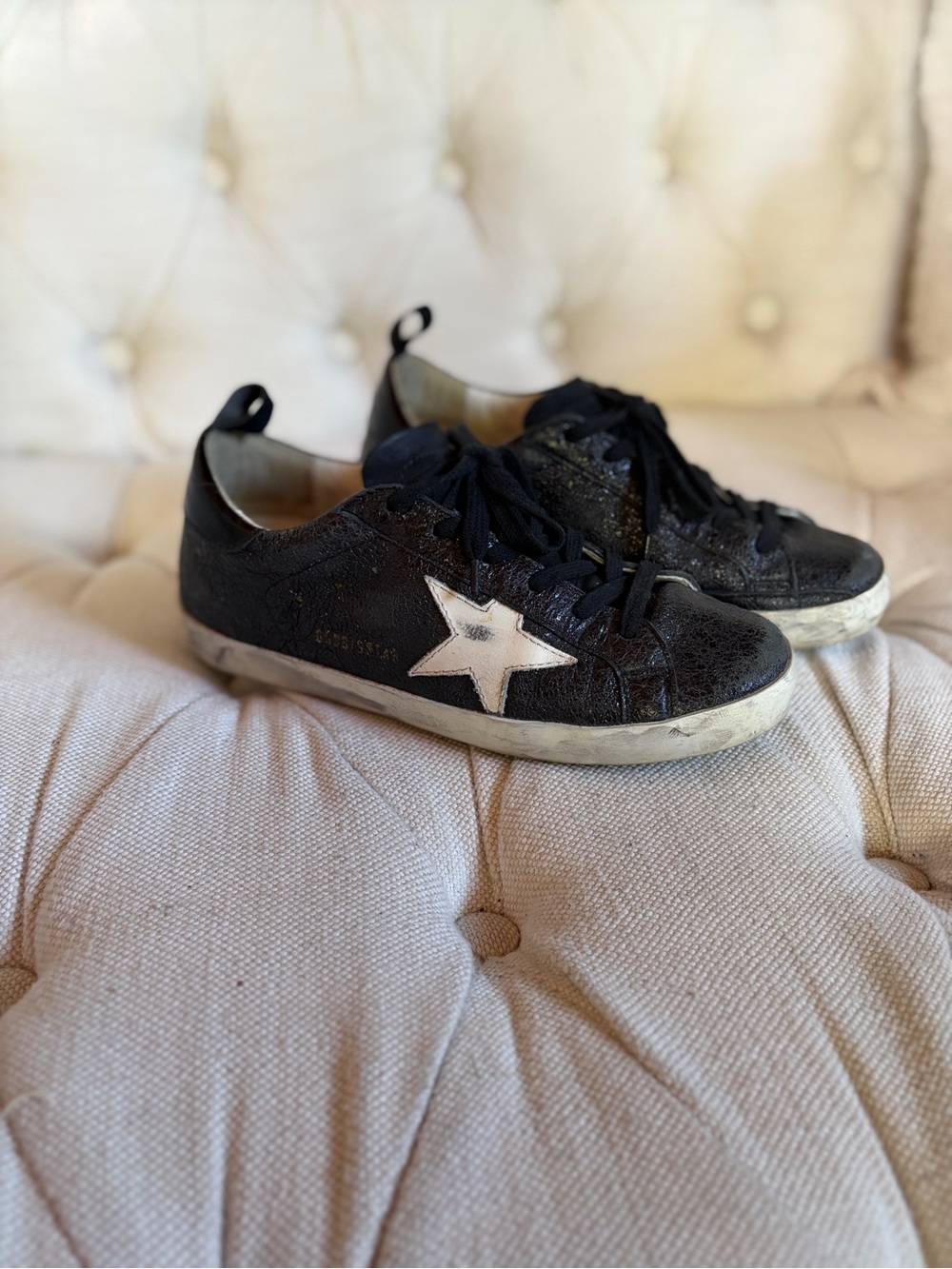 Golden Goose Superstar Black Sneakers